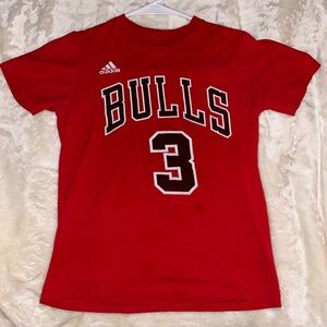 Small ADIDAS NBA Chicago Bulls D. Wade jersey tshirt